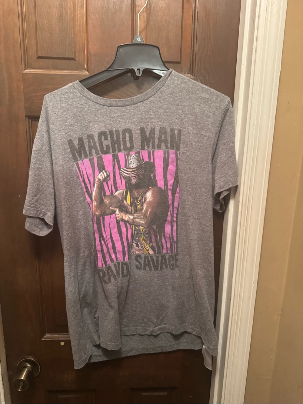 Men’s Old Navy Large Macho Man Randy Savage Graphic Tee -